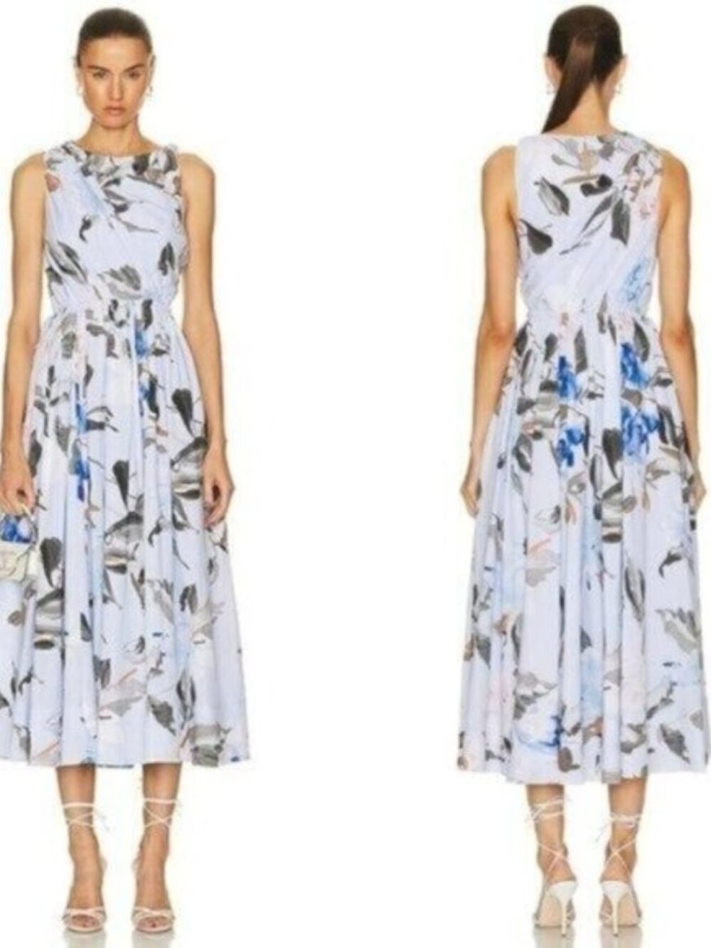 Aje Abbey Twisted Midi Dress